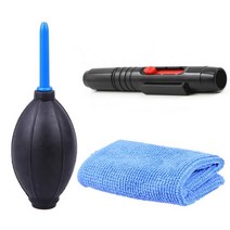 3 in 1 카메라 렌즈 청소 키트 휴대용 화면 먼지 헝겊 펜 공기 불어 송풍기 세트 소프트 브러시 키보드 전화에 대 한, 01 Camera Clean Kit