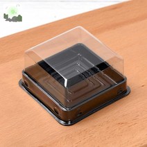 케이크 에그타르트포장 케이스 곶감포장박스 쿠키박스 곶감케이스 상자 화과자 월병, 50g 블랙박스 50세트, 치수