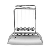 진자운동 무한동력 쇠구슬 내구성 뉴턴 크래들 디스플레이 금형 과학 진자 물리학 장식 균형 공, [01] 은