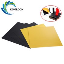 Kingroon 214mm 220mm 3d 프린터 열 종이 뜨거운 침대 스티커 좌표 인쇄 뜨거운 침대 표면 스티커 ender 3 cr10 필름, 145x145mm