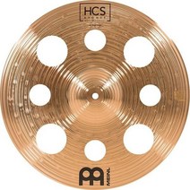 Meinl Cymbals HCS Bronze Trash Crash 16인치비디오 드럼 심벌, 16인치, 전통적인 마무리