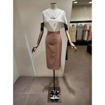 모조에스핀 사이드 슬릿 미디스커트 S212MSD132-DES212MSD132