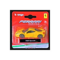 1:64 페라리 LaFerrari 페라리 488 GTB 458 스파이더 F40 경쟁 엔조 430 금속 다이 캐스트 컬렉션 합금 모델 자동차, Ferrari 4581