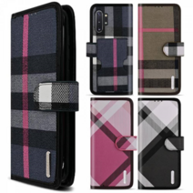 업타운걸스 Aa 갤럭시 S23 플러스 소닉 체크 백 포켓 카드 다이어