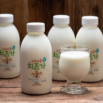 [ 슈퍼맨푸드] 임실 치즈마을 수제 요거트 플레인 500ml 4병, 4개