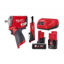 충전임팩라쳇콤보12V 리튬 12V 충전임팩렌치 6.0Ah 33840EA