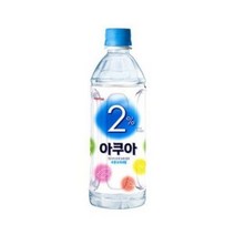 롯칠)2프로 아쿠아 (펫) 500ml_6개입 음료 이온음료 스포츠음료 기능성음료, 1