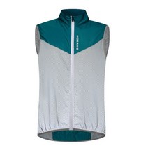 WOSAWE반사 자켓 높은 가시성 민소매 러닝 안전 저지 통기성 조끼 야간 워킹 라이딩 코트, BO260 Blue_L