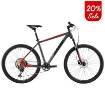 [사바코리아]CAMP FENIX4.0 페닉스4.0 데오레 12단 29인치 MTB자전거 100%완조립, 그레이 레드, 17