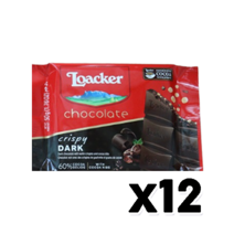 로아커 크리스피다크 초콜릿 50g x 12개