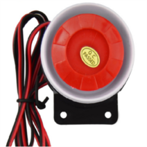 120dB 도난 방지 스피커 부저 유선 미니 사이렌 홈 보안 사운드 경보 시스템 DC12v 24v AC110V 220V, 03 AC110