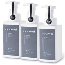 꾸멜 천연EM 거품형 핸드워시 시트러스향 500ml, 3개
