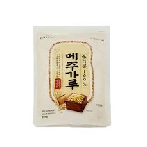 [트윈스몰] 우리콩100프로 메주가루 전통 재래식 메주 가루 500g, 2개