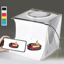 포토박스 셀프미니 스튜디오 사진관촬영 듀얼LED 포토박스B 배경지, 포토박스40Cm 배경지 레드