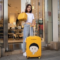 기내용 트렁크 산리오 헬로 마루코 미니 하드 캐릭터 파일럿 기내용 스누피 보조 시나모롤