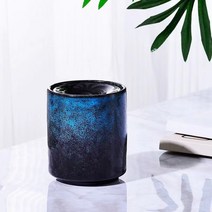 linpw인테리어 소품 세라믹 재떨이, 파랑