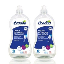 에코두 프랑스 식기세척기 린스 500ml 2개 (전용 뾰족캡 1개 증정)