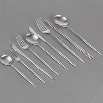 갤럭시 실버 커트러리 스푼 포크 나이프 9타입, 갤럭시 실버 티포크