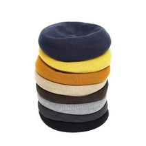 베이직 심플 니트 베레모 바리스타 화가 빵집모자 멋쟁이 해군 눈에띄는 예술가