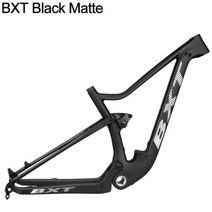 29er 카본 풀 서스펜션 XC 프레임 T1000 MTB 트래블 100mm Bicicleta 부스트 148mm 리어 액슬, L Boost 148mm, BXT Black Matte
