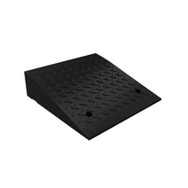 차량 휠체어 진입판 슬로프 조립식경사로 플라스틱 계단 받침 경사판 오르막 이동식 경사로 고무, 100x25x5