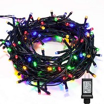 WISD String Lights 500 LED Multicolor Plug in Fairy Lights with 8 Effects and Memory Function Strin, 1