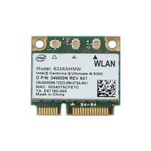와이파이확장기 무선증폭기 와이파이 공유기 듀얼 밴드 무선-N 인텔 6300 633ANHMW 450Mbps Wifi 미니 PCI-E 무선 카드 802.11a/g/n 2.4G/5G