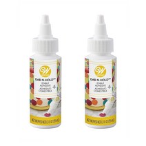 윌튼 댑 앤 홀드 59ml 2팩 식용 접착제 Wilton Dab-N-Hold Edible Adhesive 2 oz., 1