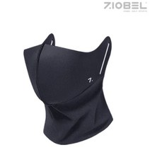 [디자인등록] 얇은기모 일체형마스크목토시 (검정)