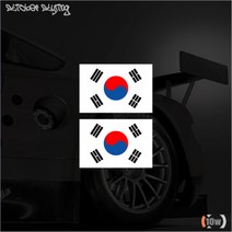 10w 태극기 반사 스티커, 9999개, 150 mmⅩ99 mm