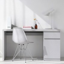 마켓비 FELLINI 서랍책상 14060, 그레이