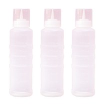 국내생산 업소용 잘라쓰는 소스통 1구 뚜껑 포함, 3개, 400ml