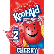 쿨에이드 언스위트 체리 파우더 체리콕 가루 분말 3.6g 192개 Kool-Aid Cherry Unsweetened Powdered Drink Mix