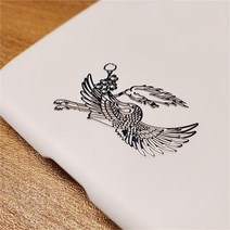 우리일쌍 한국 전통문양 구름과 학 메탈 스티커 (5734334)