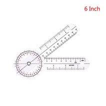 0- 360 Degree Goniometer Angle Medical Spinal Ruler Inclinometer Protractor finder Measuring Tool, 03 YELLOW