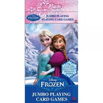 Disney Frozen 점보 플레잉 카드 게임 (스타일은 다를 수 있음)