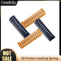 4pcs 3d 프린터 부품 spring1025mm 레벨링 스프링 3d 프린터 액세서리 reprap 수입 ender 3 anet a8 핫 베드, 10x25mm, 푸른