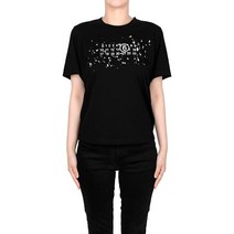 [MM6 MAISON MARGIELA] MM6 23SS 블랙 원 넘버스 티셔츠 S62GD0