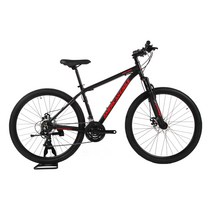 아메리칸이글 AE30 입문용 알루미늄21단 기계식디스크브레이크 27.5 MTB자전거, 17인치, 블랙(무광)
