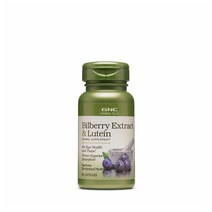 지엔씨 빌베리 엑스트라 루테인 GNC Herbal Plus Bilberry Extract and Lutein 60 캡슐