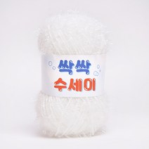 쎄비 싹싹수세미실 1볼 80g, 300. 흰색