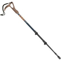 Leki 등산스틱 레키 원더펀드 하이파이브 워킹 폴 싱글, Grey, One Size