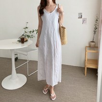 아이슈즈꽈배기 워싱 롱 원피스 1082500