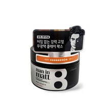 남성 무광택 헤어 스타일링 엘라스틴 맨인매트 클레이 왁스 80g, 단품, 단품
