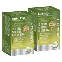 뉴트리딘 프리미엄 양배추환 미네랄 플러스, 70g, 2개