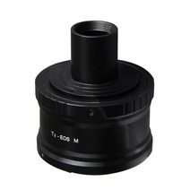 메탈 어댑터 링 23.2mm 0.965 인치 현미경 T 링 렌즈 마운트 후지 FX 용 올림푸스 M4/3 용 캐논 EOSM 미러리스 카메라 용|Lens Adapter|, 1개, CHINA, T2 to NX