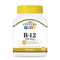 21세기센트리 비타민 B-12 500mcg 타블렛, 110개입, 1개