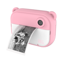 마이퍼스트 카메라 인스타 어린이 키즈 프린트 디지털 카메라, 핑크(32G메모리카드 3롤 무료 증정)