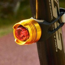 자전거 전동킥보드 헬멧 루비 LED 야간 라이트 후미등, 컴팩트루비라이트 - 실버, 1개