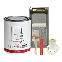 하우홈 노루 친환경 수성 페인트 방문가구용1L 문1개 패키지(선택가능), 에보니기본형set, 1l, 1개